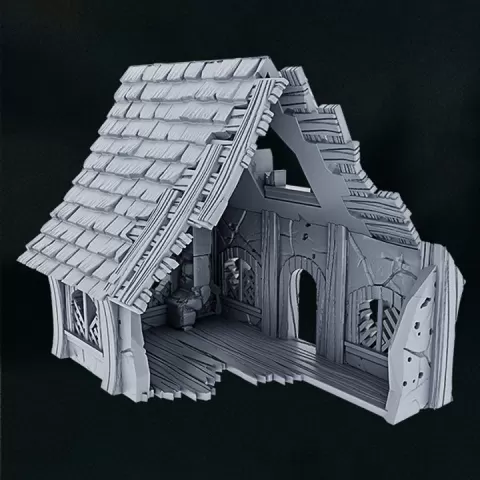 Stonebrook Cottage Ruins by MakerMan3D
