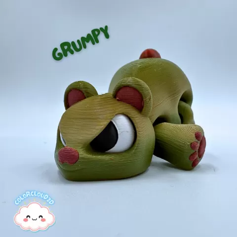 Teddy Bear Flexi by ColorCloud3D