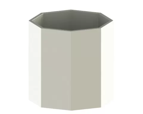 Vansio Vase Twisted eight 100mm