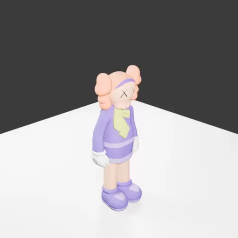 Daphne - Scooby doo x Kaws - figure