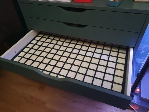 IKEA ALEX (wide) Gridfinity Baseplate
