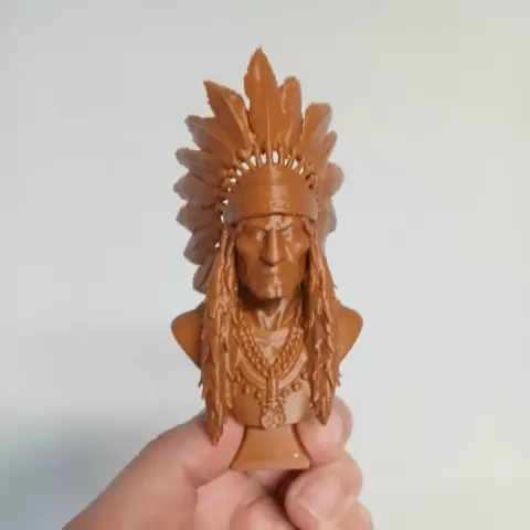 Shawnee Chief Bust