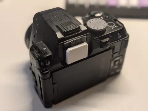Pentax DSLR viewfinder cover