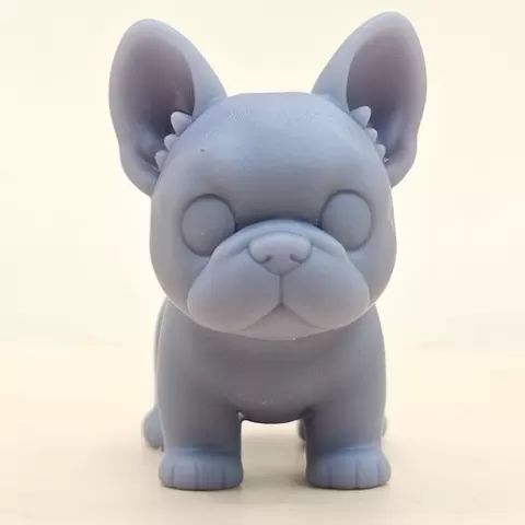 Cute French Bulldog Dog STL – Kawaii Puppy Miniature for 3D Printing