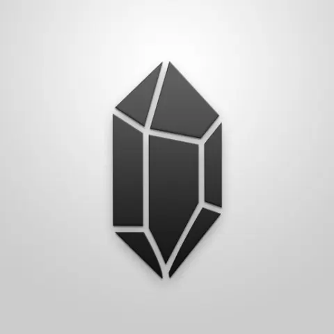 Low Poly Crystal Geode Decorative Sculpture