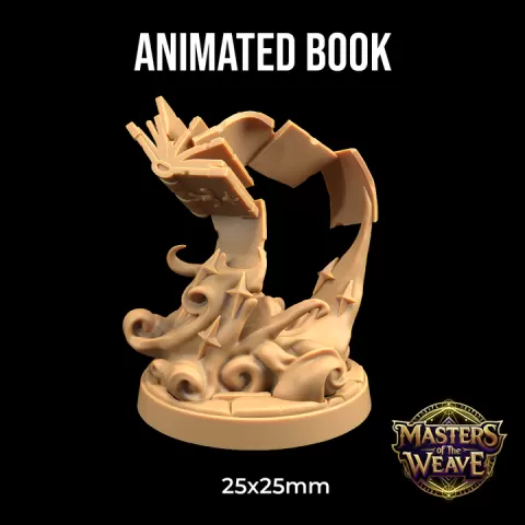 Animated Book | PRESUPPORTED | Masters of The Weave by The Dragon Trappers Lodge