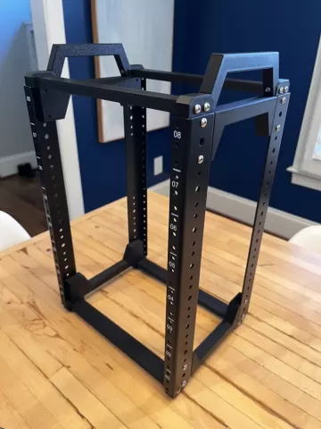 Mini Rack 10" server rack for NavePoint or Gator Rackworks rails