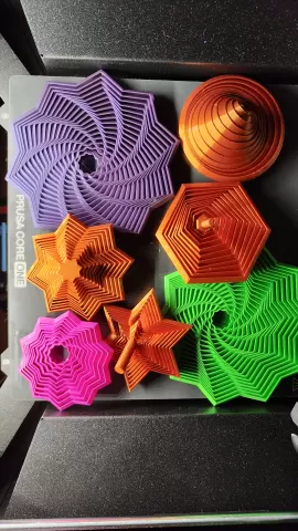 Fidget Sensory Fractal Star and other shapes customize to your liking