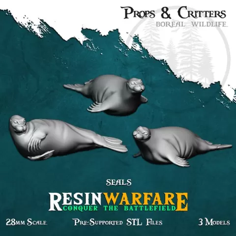 Seals - Props&Critters: Animals of the World by ResinWarfare