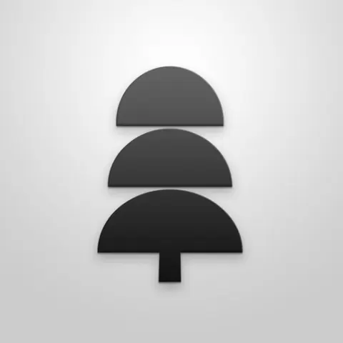 Stacked Semicircle Tree 3D Printable Model