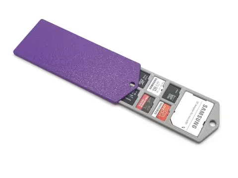 Slimline Sliding Micro SD Card / SD Card Holder - Multiple Sizes