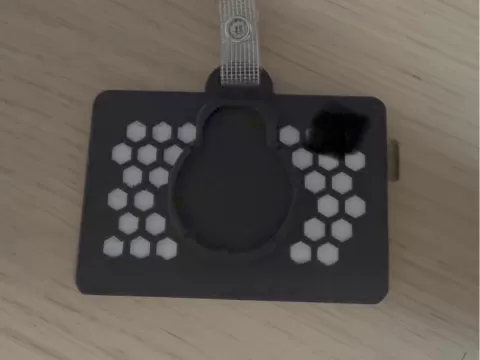 Ausweishalter mit RFID-Token-Clip