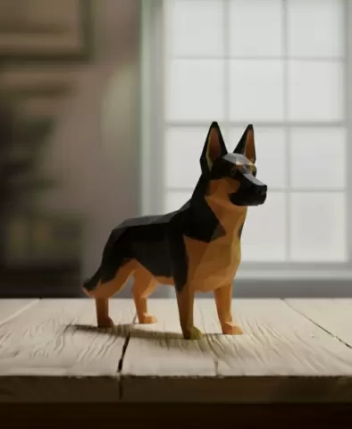 berger lowpoly