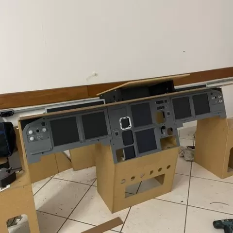 LTVSIM A320 MAIN STRUCTURE + MIP PANELS (under progress)