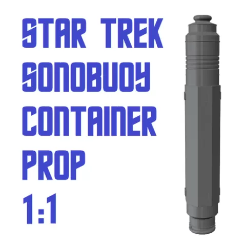 Star Trek Sonobuoy Container Prop