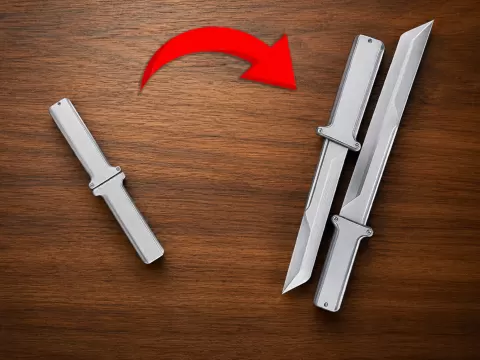 Hidden Dual Blades