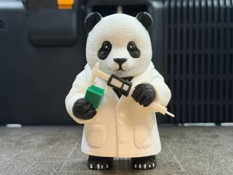 Professor Panda | PandaLab Mascot