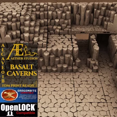 AECAVE01B - Basalt Caverns by Aether Studios
