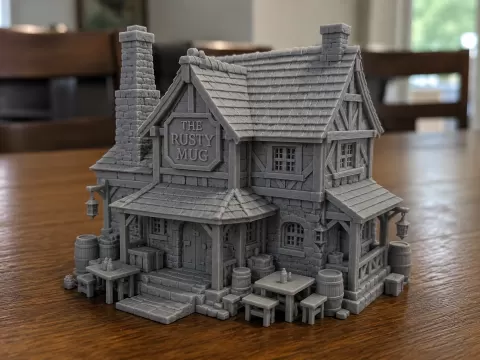 Medieval Tavern | Customizable Fantasy Pub
