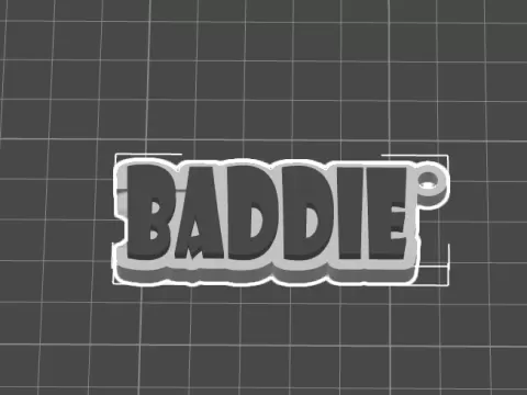 Baddie Can Opener Keychain