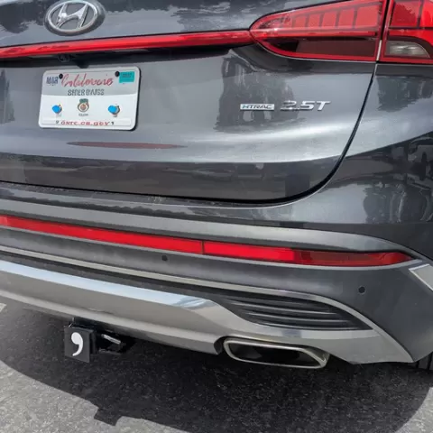 Comma.AI Trailer Hitch Badge