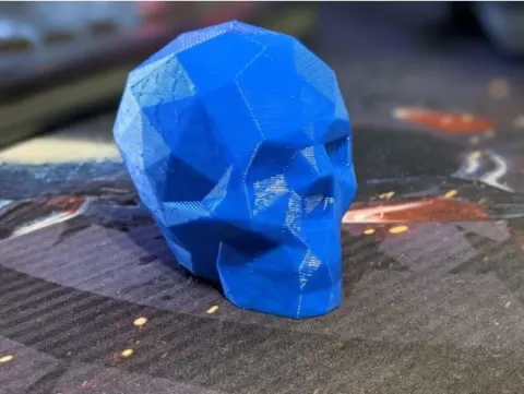 Low Poly Skull