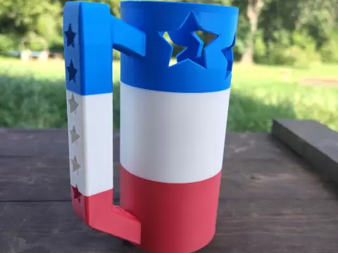 American Flag Coozie