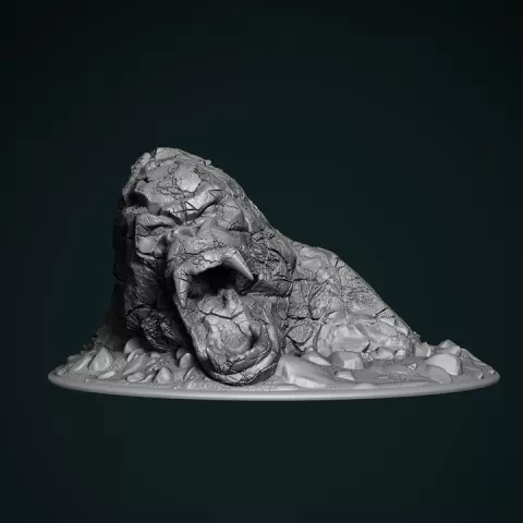 Simian ruin by clynche art