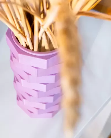 Gears Vase: Modern Elegance in Layers