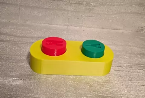Bluey Fidget Clicker-Yes or No