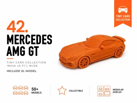 Tiny Mercedes AMG GT - Mini Cars Series