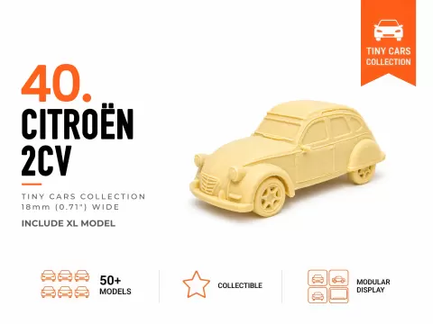 Tiny Citroën 2CV - Mini Cars Series