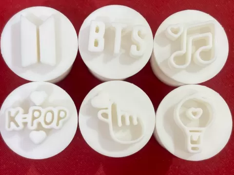 Carimbo para brigadeiro - BTS