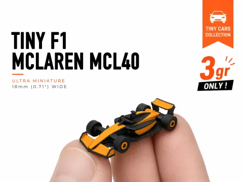 Tiny F1 McLaren MCL40 - Mini Cars Series