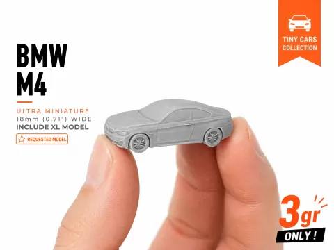 Tiny BMW M4 - Mini Cars Series