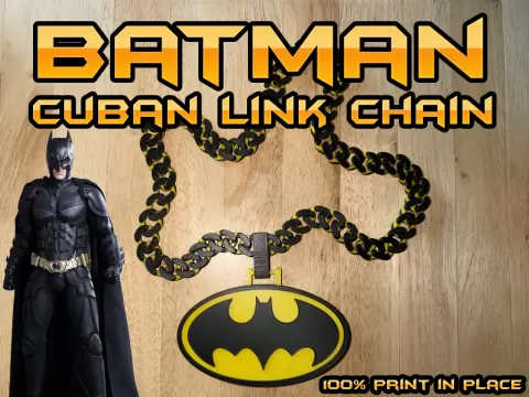 Batman Cuban Link Hype Chain