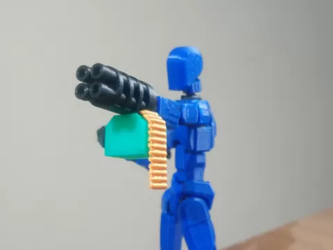 Dummy 13 - Machine gun arm, unsupported