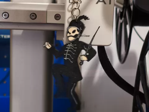 Pepe, The Skeleton Keychain - My Chemical Romance