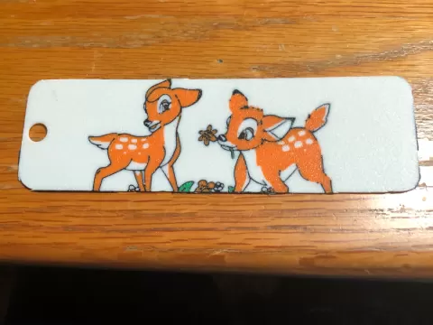 Bambi bookmark