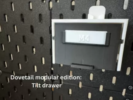 Tilt drawer