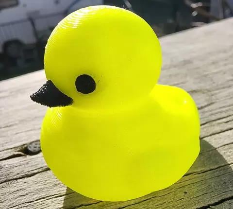 Rubber Duck Scout Woggle