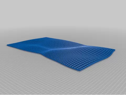 Disturbed grid mesh