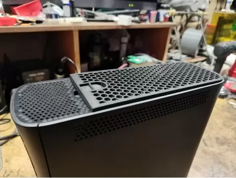 Xbox 360 Phat HDD custom frame