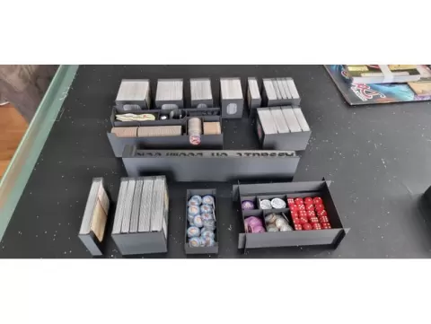 Assault on Doomrock Boardgame Insert