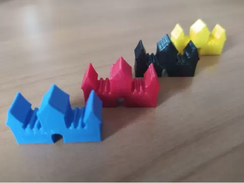 Small castle for board games