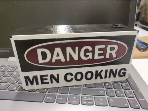 Wall or shelf LED sign