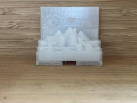3D printed light (Living)