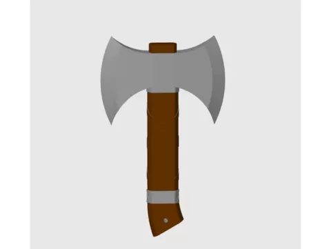 DUAL HEADED DICE AXE