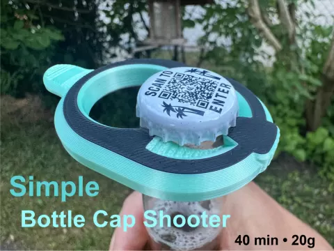 Simple Bottle Cap Shooter