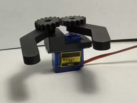 Simple SG90 servo/micro servo Claw
